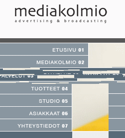 Korostettu valikkolinkki